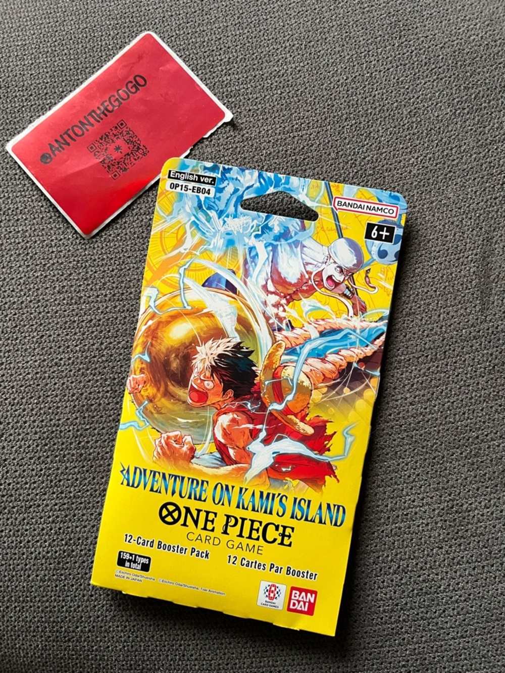 One Piece (OP15) - Adventure on Kami's Island Sleeved Booster Packs -